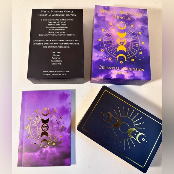 Mystic Midnight Oracle Deck with Guidebook - Picture 4 of 5